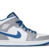Air Jordan 1 Mid 'Cement True Blue' -Street Sneaker Shop 1 217