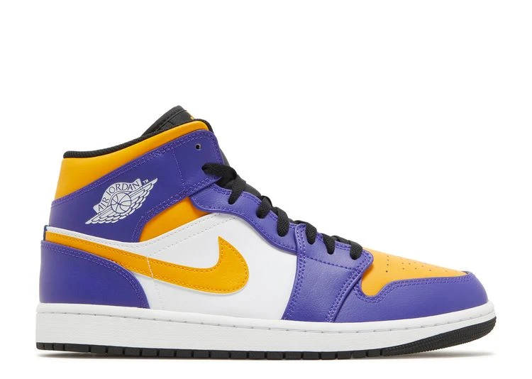 Air Jordan 1 Mid 'Lakers' 3 Air Jordan 1 Mid 'Lakers'