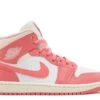 Wmns Air Jordan 1 Mid 'Strawberries And Cream' -Street Sneaker Shop 1 311