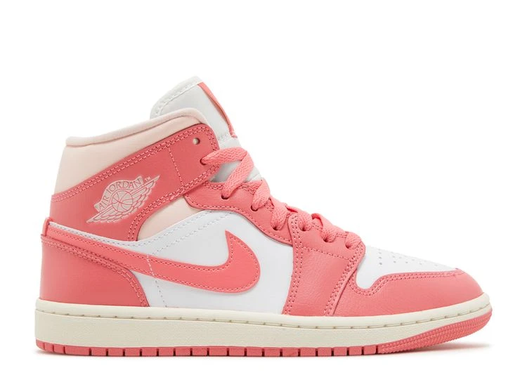 Wmns Air Jordan 1 Mid 'Strawberries And Cream' 3 Wmns Air Jordan 1 Mid 'Strawberries And Cream'