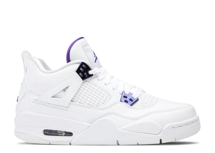 Air Jordan 4 Retro GS 'Purple Metallic' 3 Air Jordan 4 Retro GS 'Purple Metallic'