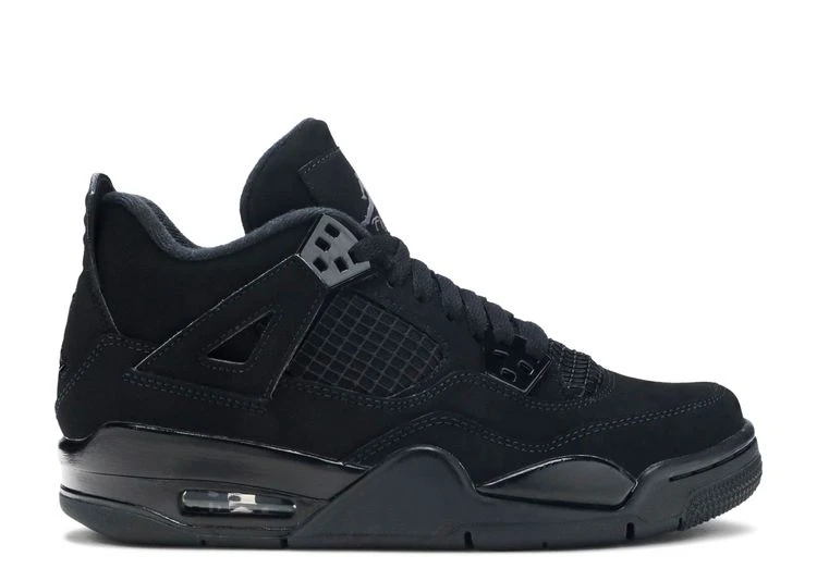 Air Jordan 4 Retro GS 'Black Cat' 2020 3 Air Jordan 4 Retro GS 'Black Cat' 2020