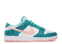 Nike Dunk Low 'Washed Teal Snakeskin'