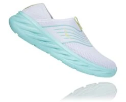 Hoka Women's Ora Recovery Shoe (WBTN - White/Blue Tint) 7 Hoka Women's Ora Recovery Shoe (WBTN - White/Blue Tint) -Street Sneaker Shop 1099678 WBTN 2