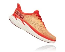 Hoka Men's Clifton 8 (FBOR - Fiesta/Blazing Orange) -Street Sneaker Shop 1119393 FBOR 2