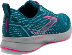 BROOKS Women's Levitate 5 (423 - Blue/Porcelain/Pink) -Street Sneaker Shop 120357 423 H Levitate 5