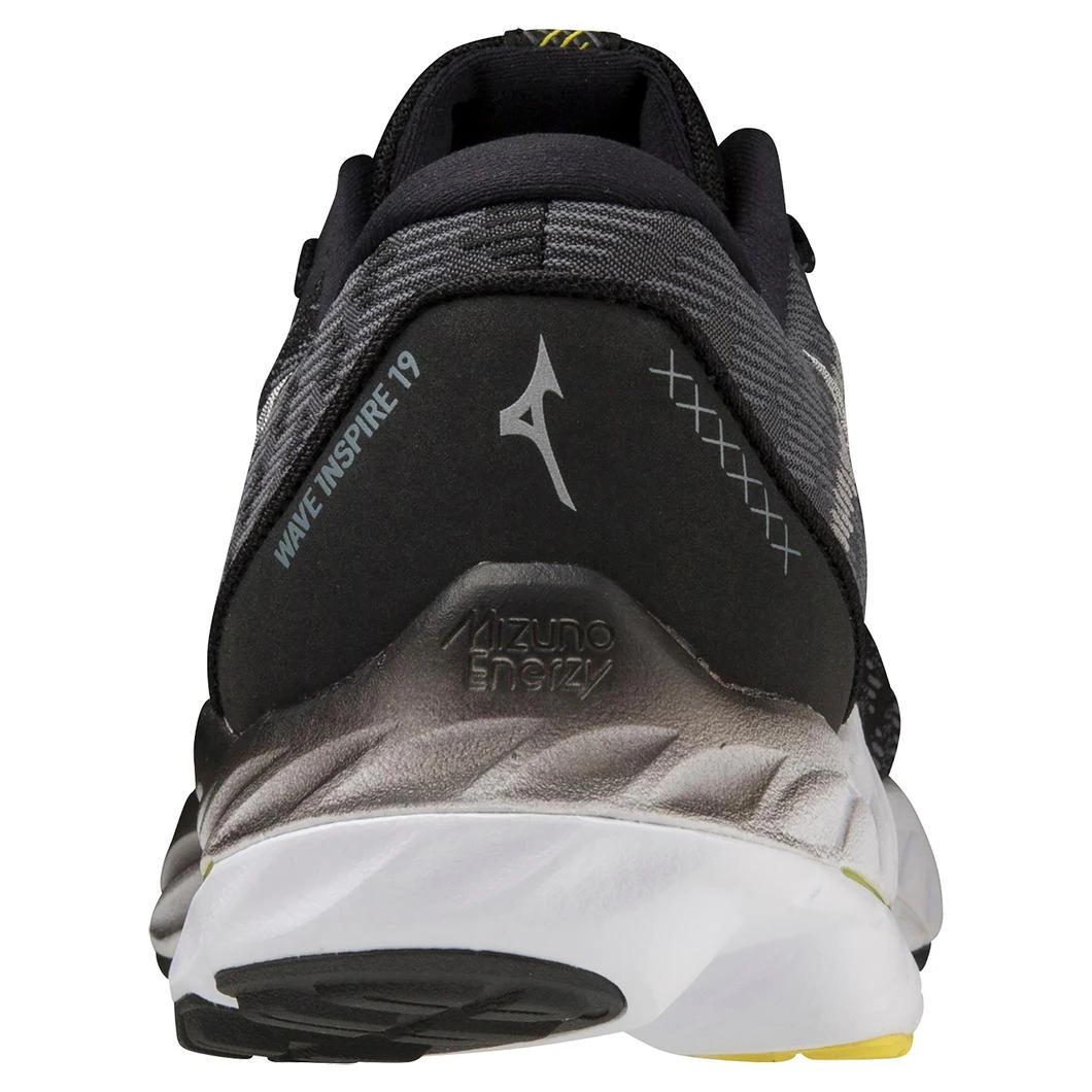 Mizuno Men's Wave Inspire 19 SSW (900A - Black/Nimbus Cloud) 6 Mizuno Men's Wave Inspire 19 SSW (900A - Black/Nimbus Cloud) - Image 4