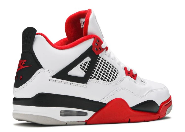 Air Jordan 4 Retro OG GS 'Fire Red' 2020 5 Air Jordan 4 Retro OG GS 'Fire Red' 2020 - Image 3