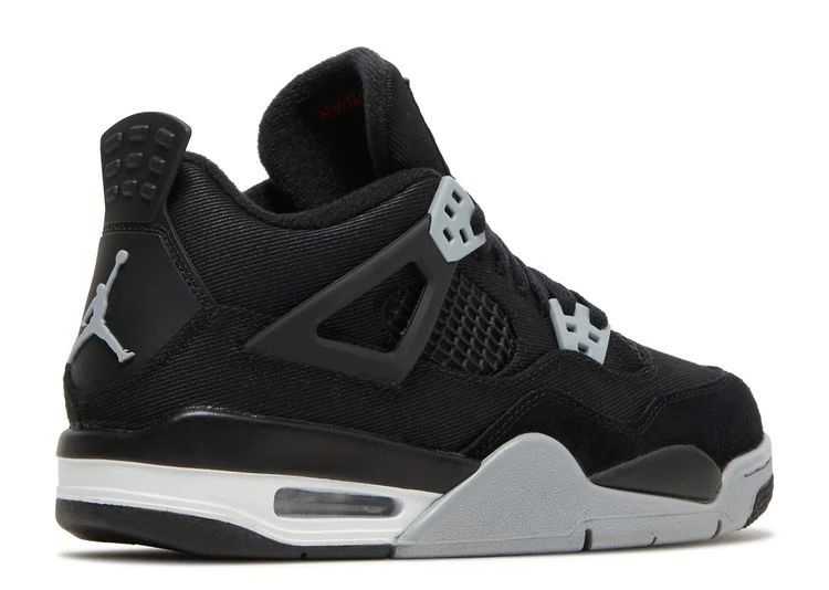 Air Jordan 4 Retro SE GS 'Black Canvas' 5 Air Jordan 4 Retro SE GS 'Black Canvas' - Image 3