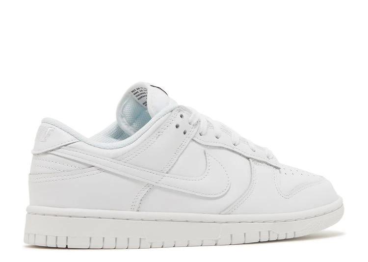 Nike Wmns Dunk Low 'Triple White' 5 Nike Wmns Dunk Low 'Triple White' - Image 3