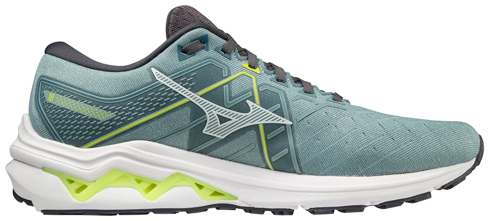 Mizuno Men's Wave Inspire 18 (KB00 - Smoke Blue/White) 4 Mizuno Men's Wave Inspire 18 (KB00 - Smoke Blue/White) - Image 2