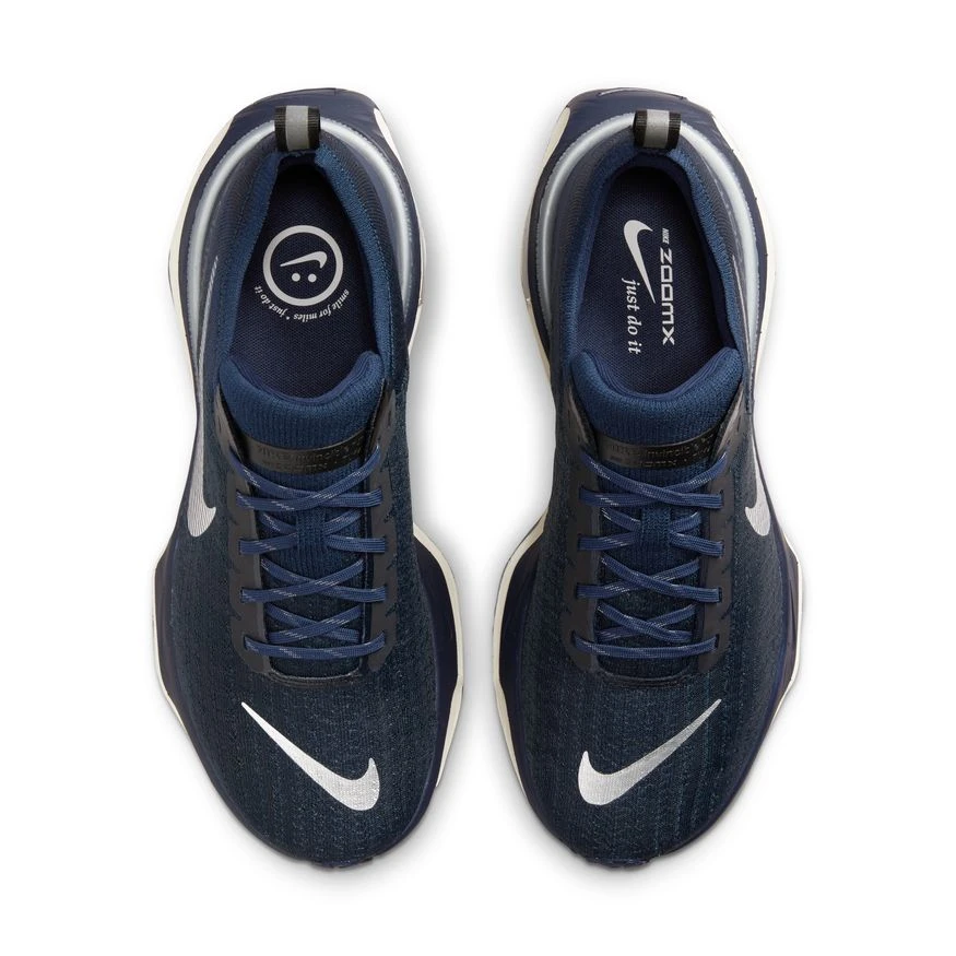Nike Men’s ZoomX Invincible Run Flyknit 3 (400 - College Navy/Metallic Silver) 6 Nike Men’s ZoomX Invincible Run Flyknit 3 (400 - College Navy/Metallic Silver) - Image 4