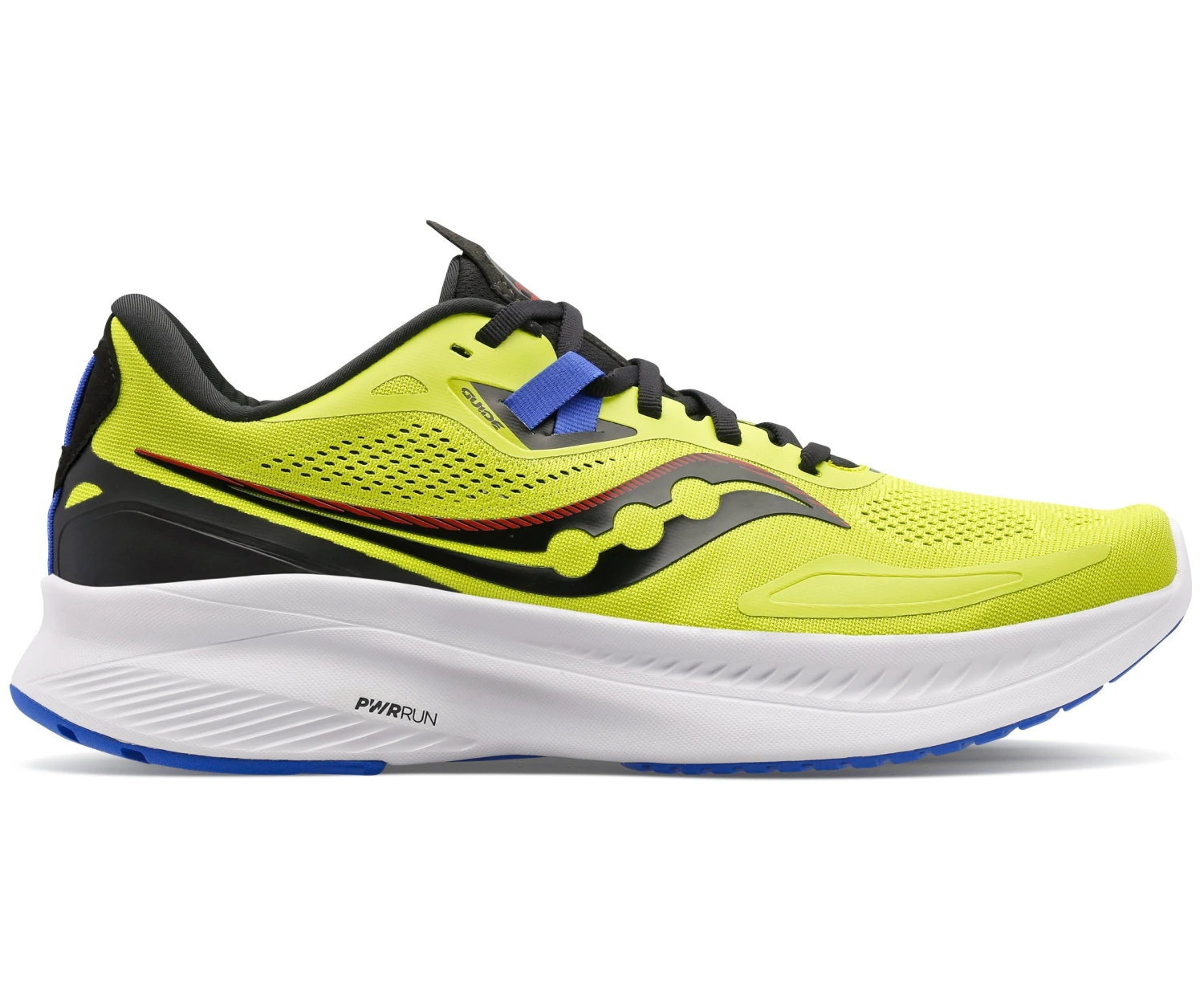 Saucony Men's Guide 15 WIDE (25 - Acid/Blue Raz) 3 Saucony Men's Guide 15 WIDE (25 - Acid/Blue Raz)