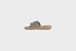 Adidas Reptossage Slides (Brown/Beige/Aluminum) -Street Sneaker Shop AdidasReptossageSlides Brown Beige Aluminum GY45523