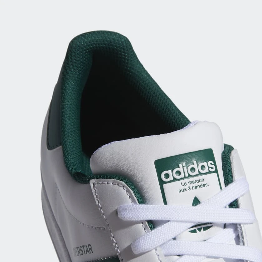 Adidas Superstar (White/Green/White) 7 Adidas Superstar (White/Green/White) - Image 5