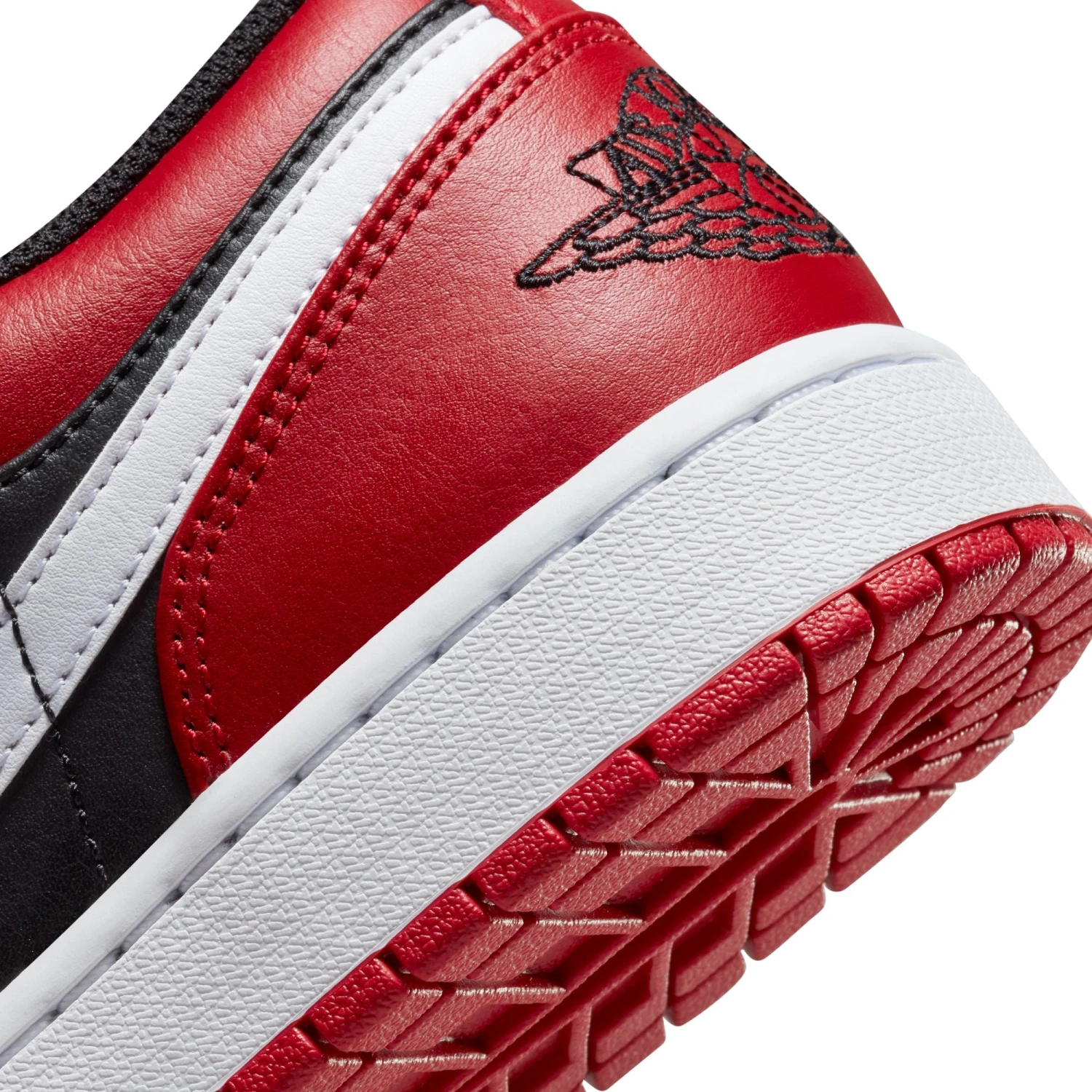 Air Jordan 1 Low (Black/Gym Red-White) 12 Air Jordan 1 Low (Black/Gym Red-White) - Image 10