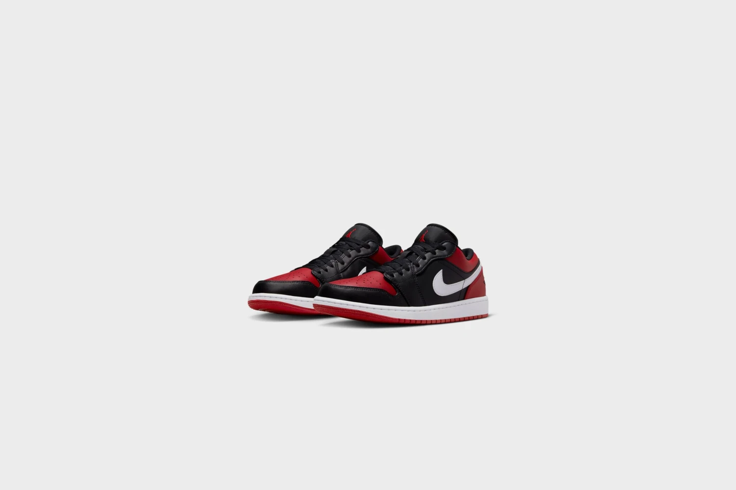 Air Jordan 1 Low (Black/Gym Red-White) 4 Air Jordan 1 Low (Black/Gym Red-White) - Image 2
