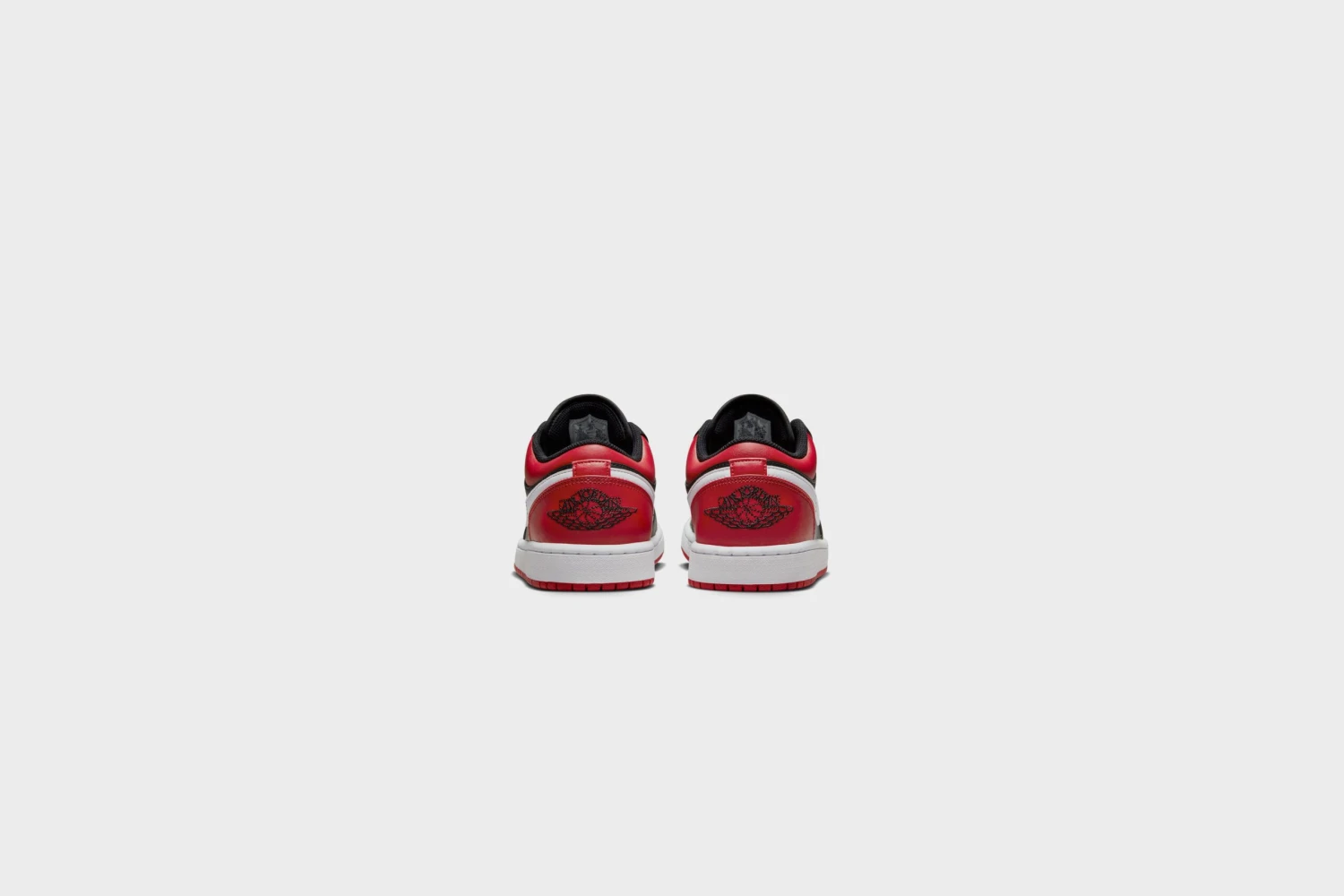 Air Jordan 1 Low (Black/Gym Red-White) 8 Air Jordan 1 Low (Black/Gym Red-White) - Image 6