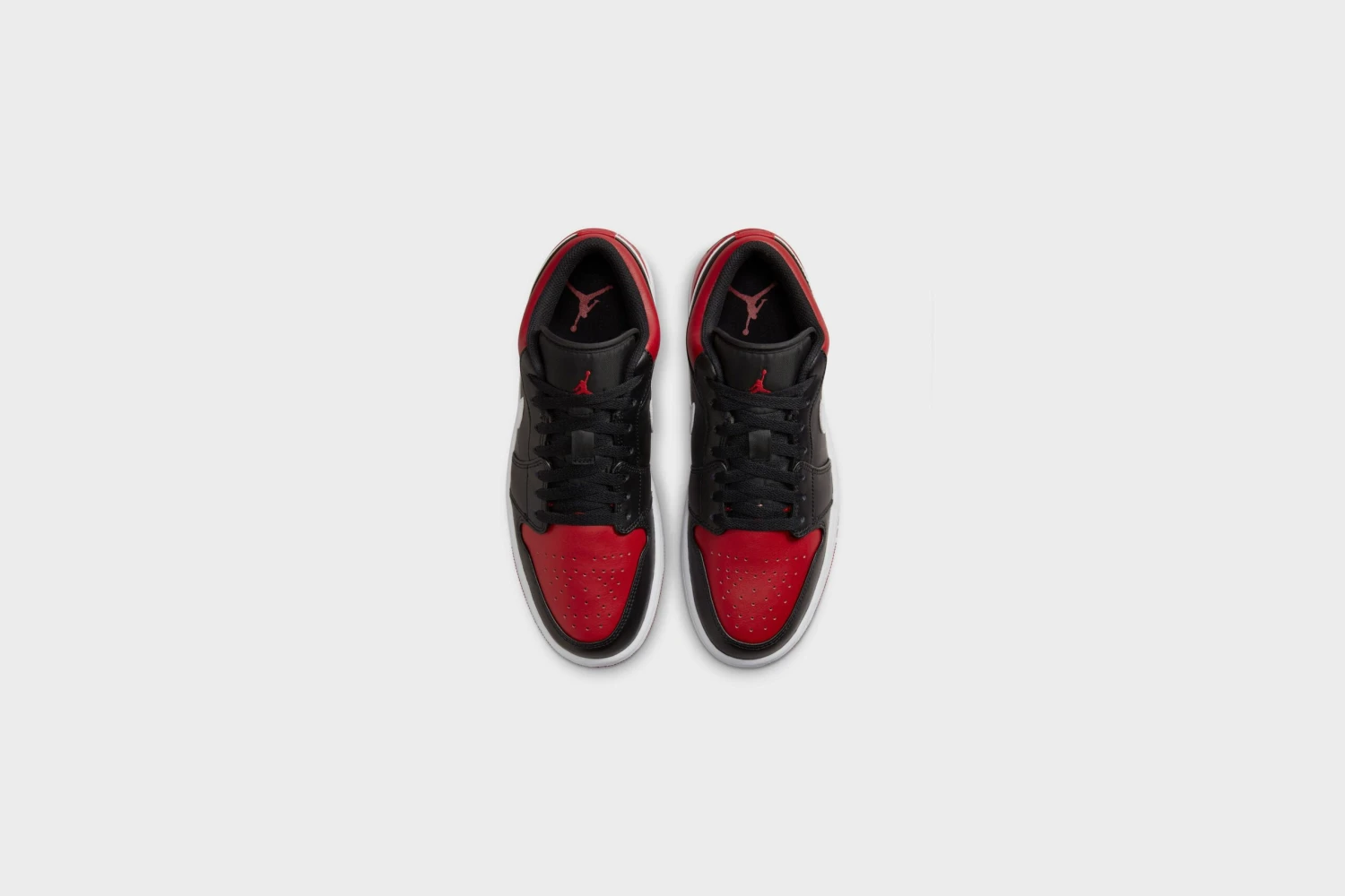 Air Jordan 1 Low (Black/Gym Red-White) 9 Air Jordan 1 Low (Black/Gym Red-White) - Image 7
