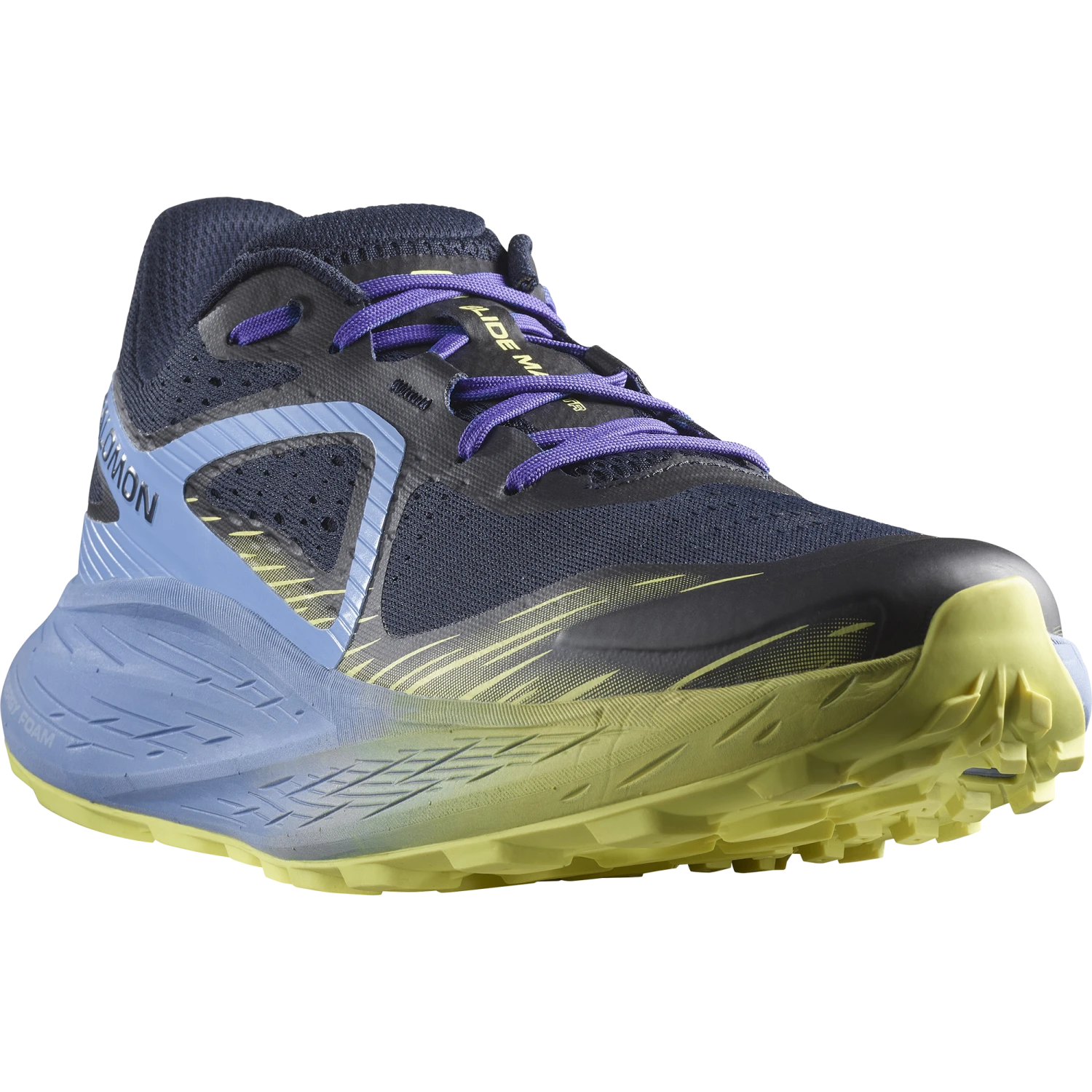 Salomon Men’s Glide Max Trail (Granada Sky/Dark Sapphire/Sunny Lime) 5 Salomon Men’s Glide Max Trail (Granada Sky/Dark Sapphire/Sunny Lime) - Image 3