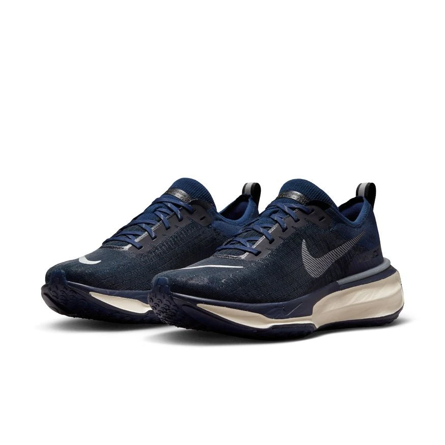 Nike Men’s ZoomX Invincible Run Flyknit 3 (400 - College Navy/Metallic Silver) 5 Nike Men’s ZoomX Invincible Run Flyknit 3 (400 - College Navy/Metallic Silver) - Image 3