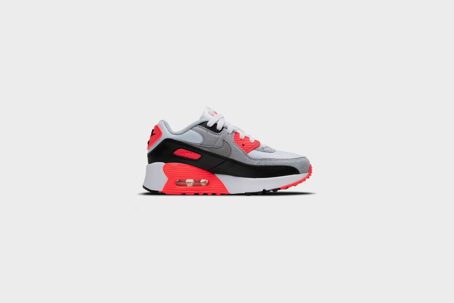 Nike Air Max 90 QS PS (White/Black-Cool Grey) 5 Nike Air Max 90 QS PS (White/Black-Cool Grey) - Image 3