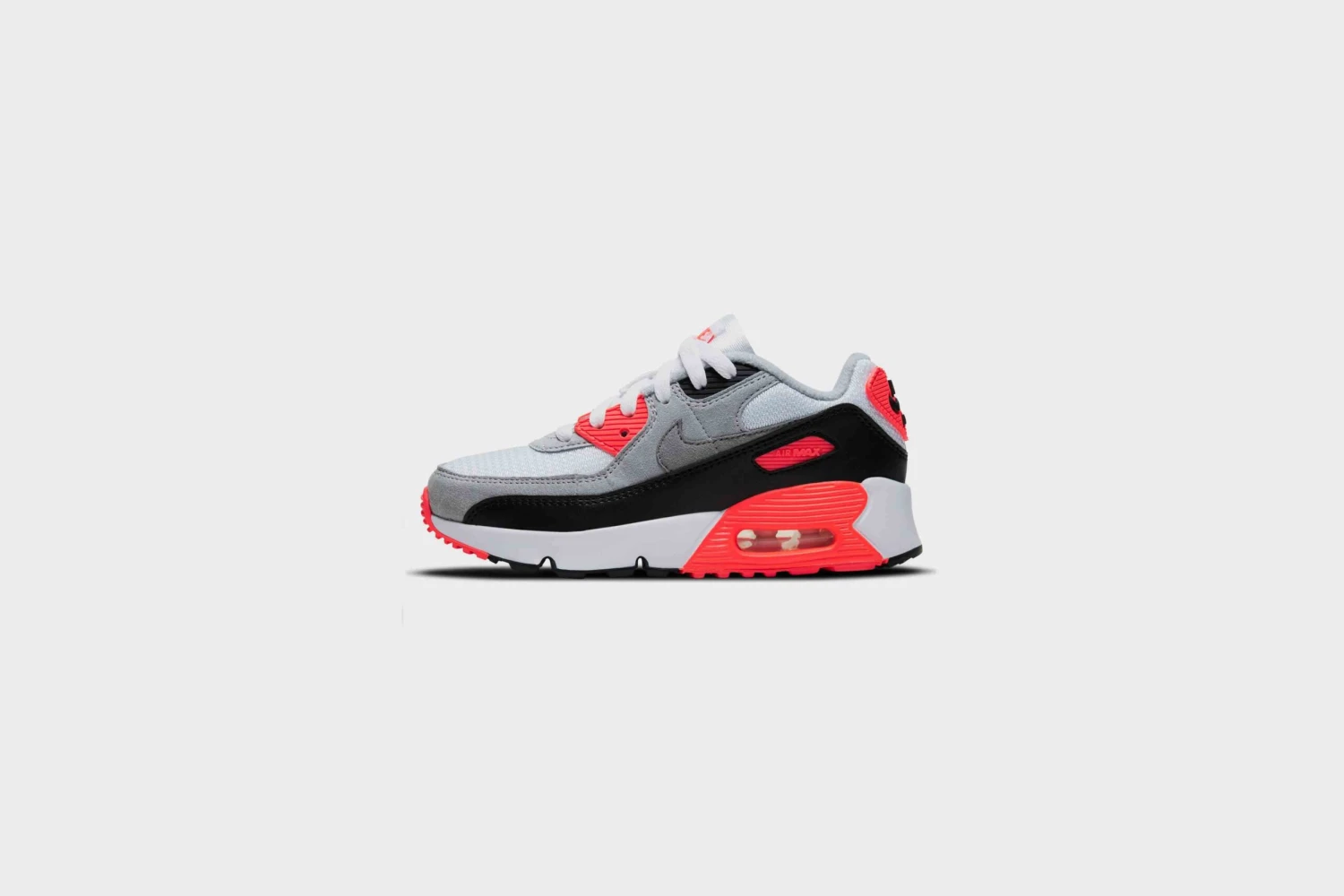 Nike Air Max 90 QS PS (White/Black-Cool Grey) 4 Nike Air Max 90 QS PS (White/Black-Cool Grey) - Image 2