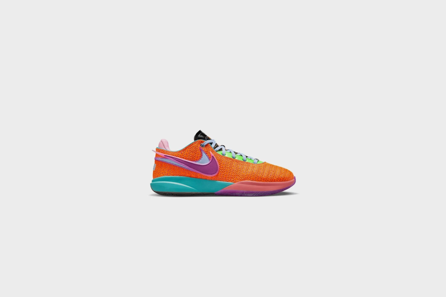 Nike LeBron XX (Total Orange/Vivid Purple) 6 Nike LeBron XX (Total Orange/Vivid Purple) - Image 4