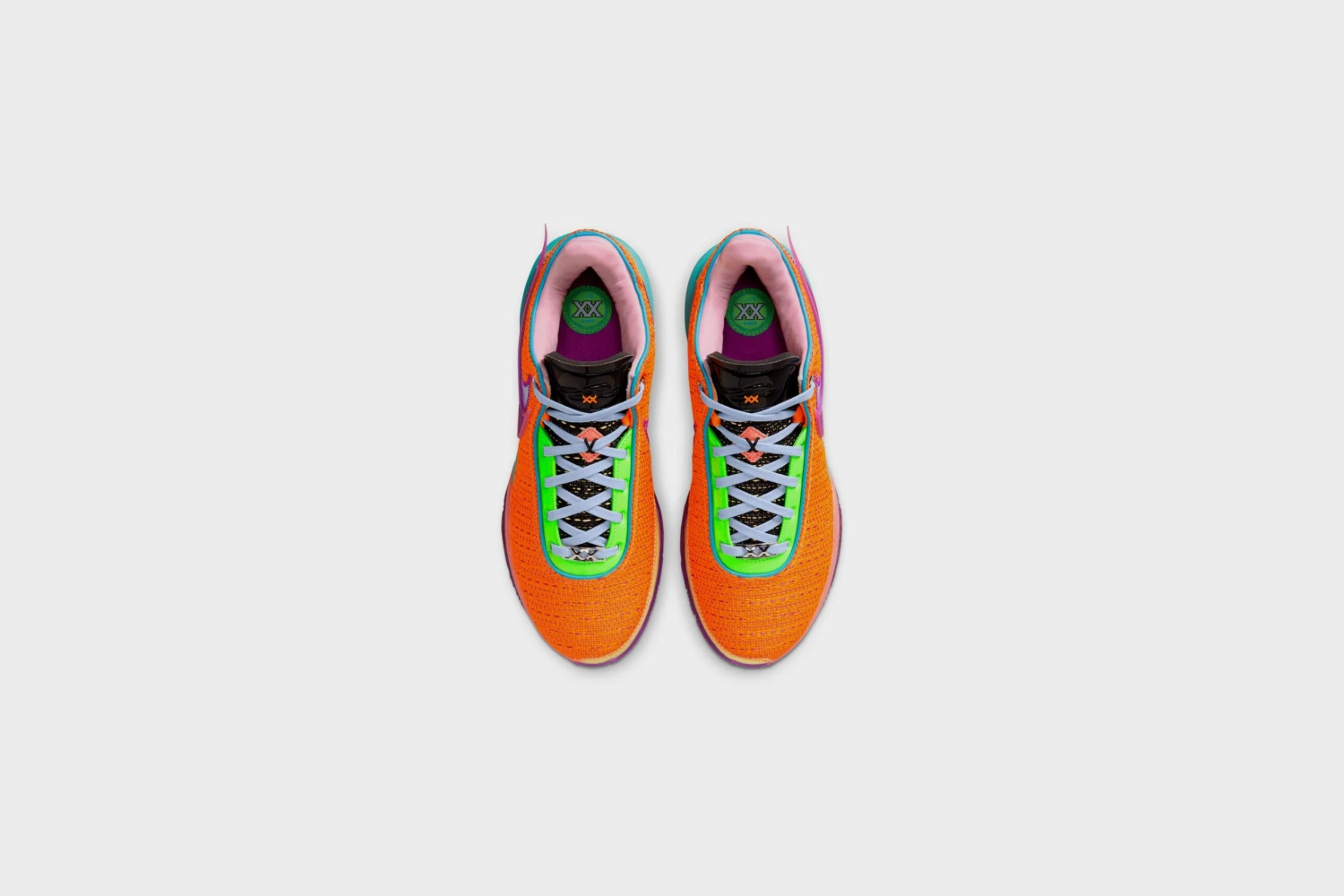 Nike LeBron XX (Total Orange/Vivid Purple) 9 Nike LeBron XX (Total Orange/Vivid Purple) - Image 7