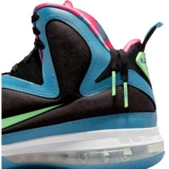 Nike Lebron IX (Black/Lime Glow-Dutch Blue) -Street Sneaker Shop NikeLebronIX Black LimeGlow DutchBlue DO5838 00110