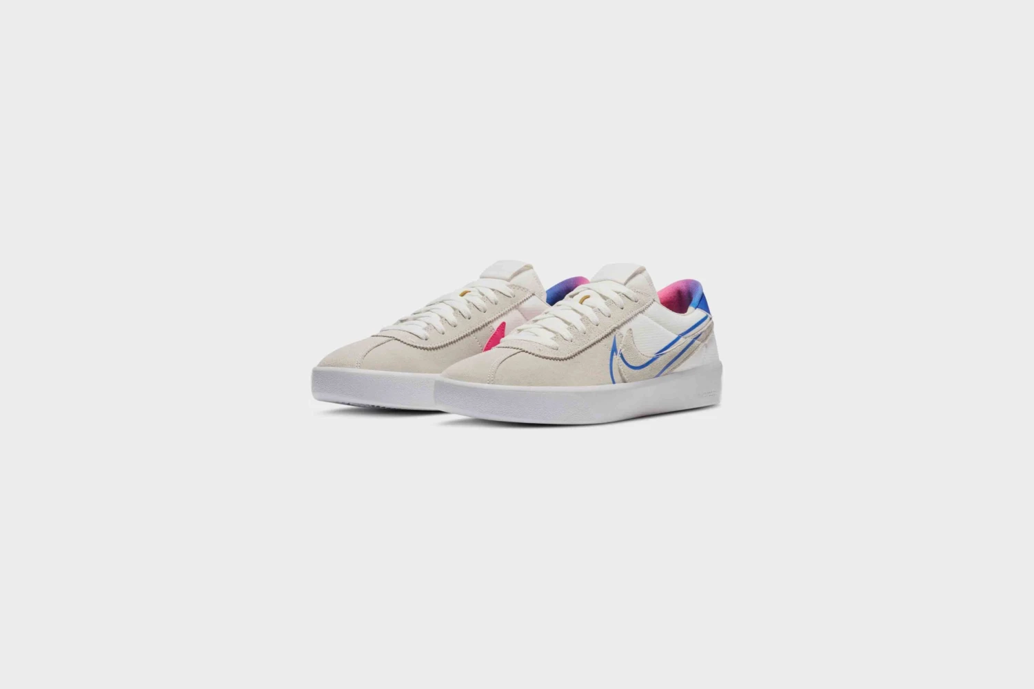 Nike SB Bruin React T (Summit White/Racer Blue) 8 Nike SB Bruin React T (Summit White/Racer Blue) - Image 6