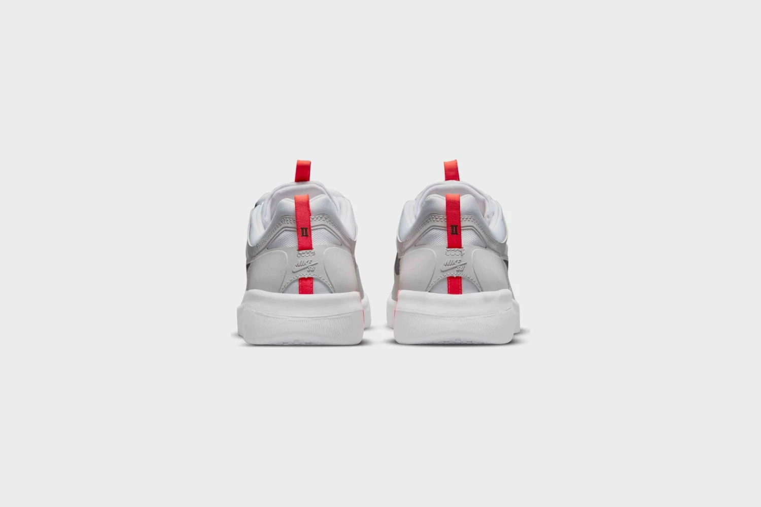 Nike SB Nyjah Free 2 (Neutral Grey/Black-White) 6 Nike SB Nyjah Free 2 (Neutral Grey/Black-White) - Image 4