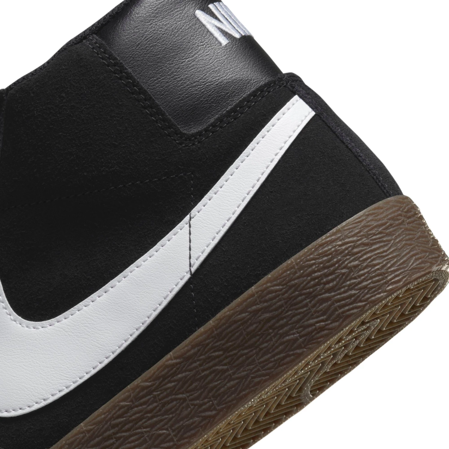 Nike SB Zoom Blazer Mid (Black/White-Black-Sail) 14 Nike SB Zoom Blazer Mid (Black/White-Black-Sail) - Image 12