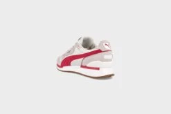 Puma Space Lab (Vaporous Gray-H/R Red-White) -Street Sneaker Shop PumaSpaceLab VaporousGray H RRed White 383158 044