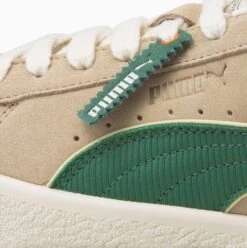 Puma Suede VTG Players Lounge (Light Sand-Dark Forest-Pristine) -Street Sneaker Shop PumaSuedeVTGPlayersLounge LightSand DarkForest Pristine 388148 015