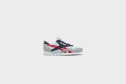 Reebok CL Nylon (White/Navy/Red)