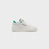 Reebok Club C Mid II Vintage (Chalk/Glen Green/Classic White) 1 Reebok Club C Mid II Vintage (Chalk/Glen Green/Classic White) -Street Sneaker Shop ReebokClubCMidIIVintage ChalkGlenGreenClassicWhite