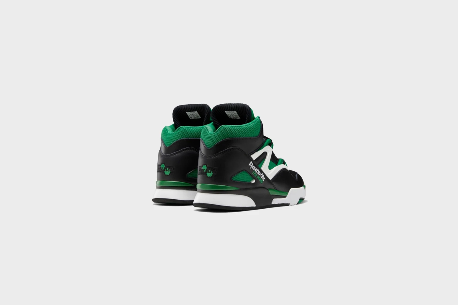 Reebok Pump Omni Zone II (Black/Glen Green/White) 5 Reebok Pump Omni Zone II (Black/Glen Green/White) - Image 3