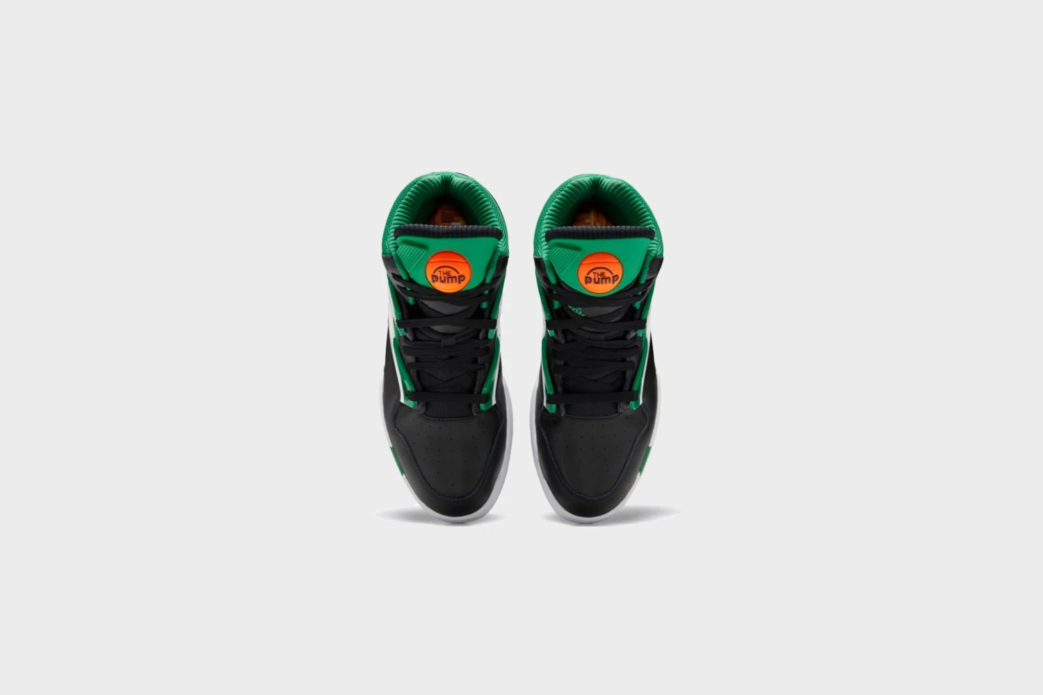 Reebok Pump Omni Zone II (Black/Glen Green/White) 6 Reebok Pump Omni Zone II (Black/Glen Green/White) - Image 4