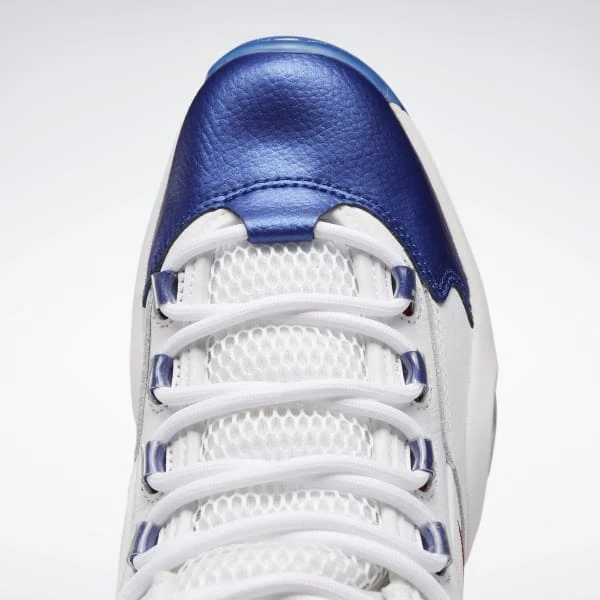 Reebok Question Mid (White/Classic Cobalt/Clear) 6 Reebok Question Mid (White/Classic Cobalt/Clear) - Image 4