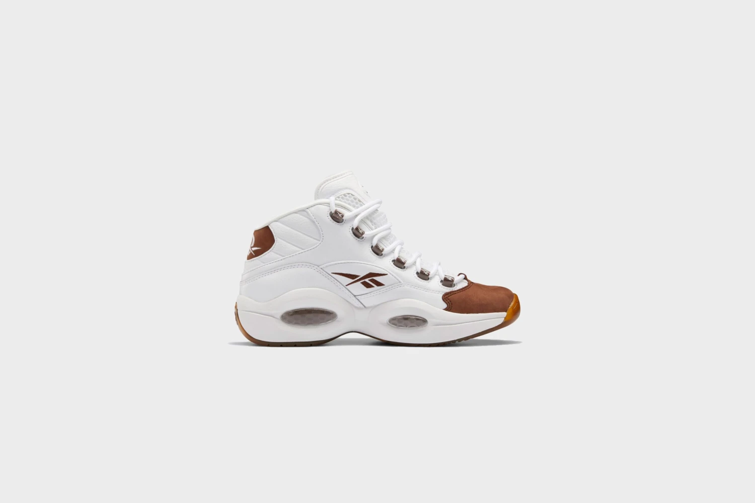 Reebok Question Mid “Mocha” (Ftwr White/Ftwr White/Brush Brown) 3 Reebok Question Mid “Mocha” (Ftwr White/Ftwr White/Brush Brown)