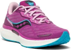 Saucony Women's Triumph 19 (30 - Razzle/Blaze) -Street Sneaker Shop S10678 30 5