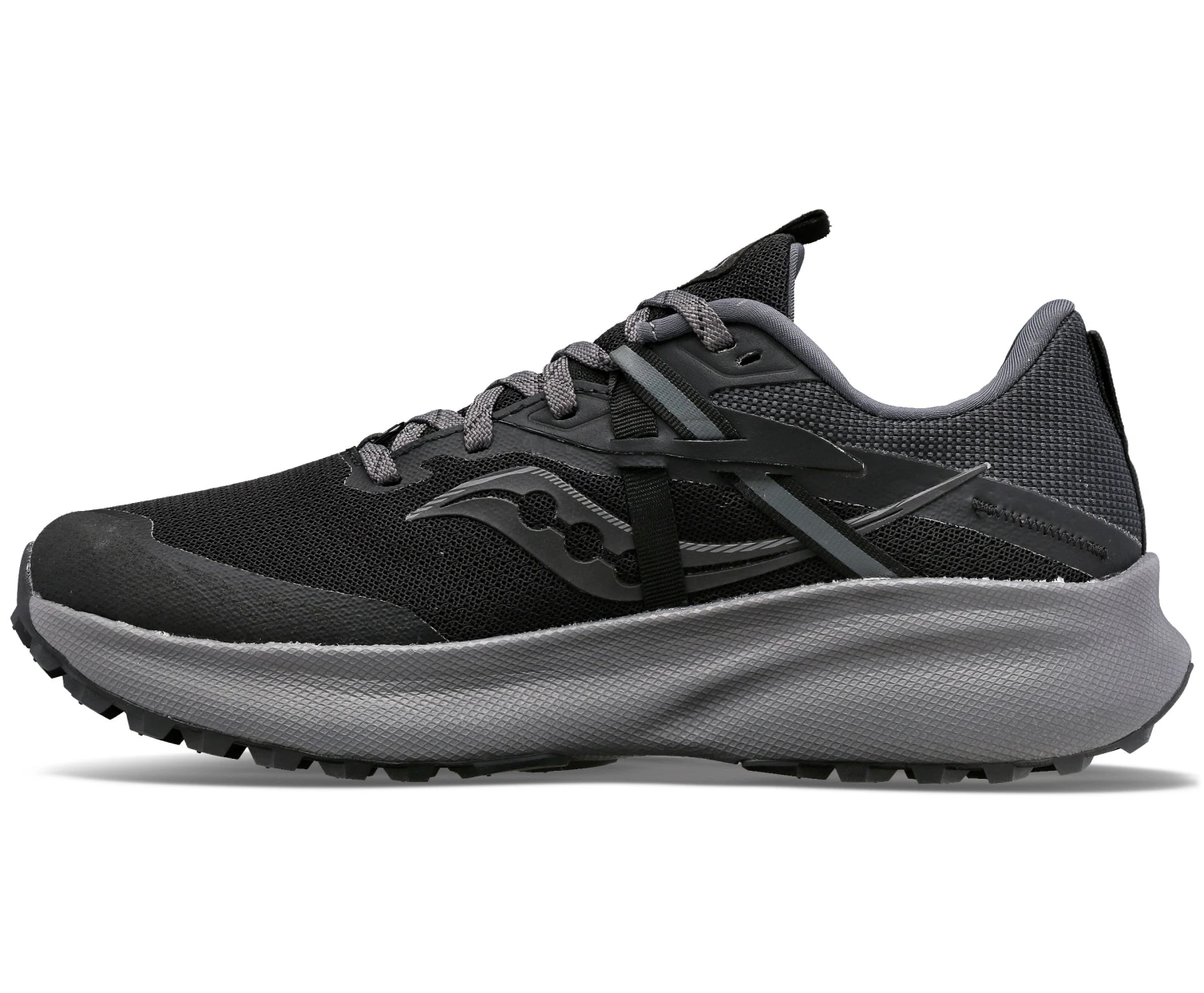 Saucony Women's Ride 15 TR GTX (10 - Black/Charcoal) 5 Saucony Women's Ride 15 TR GTX (10 - Black/Charcoal) - Image 3