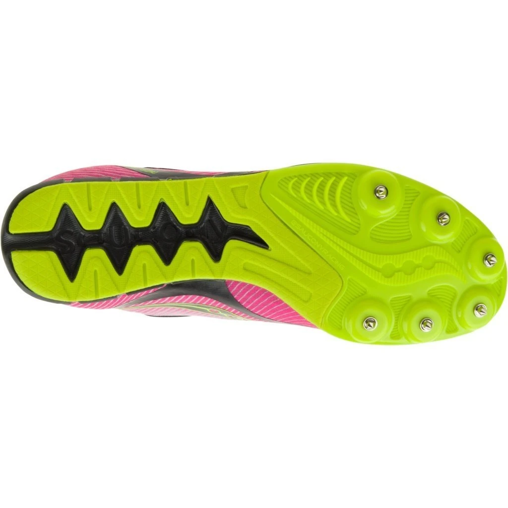 Saucony Women’s Vendetta (3 - White/Pink) 4 Saucony Women’s Vendetta (3 - White/Pink) - Image 2