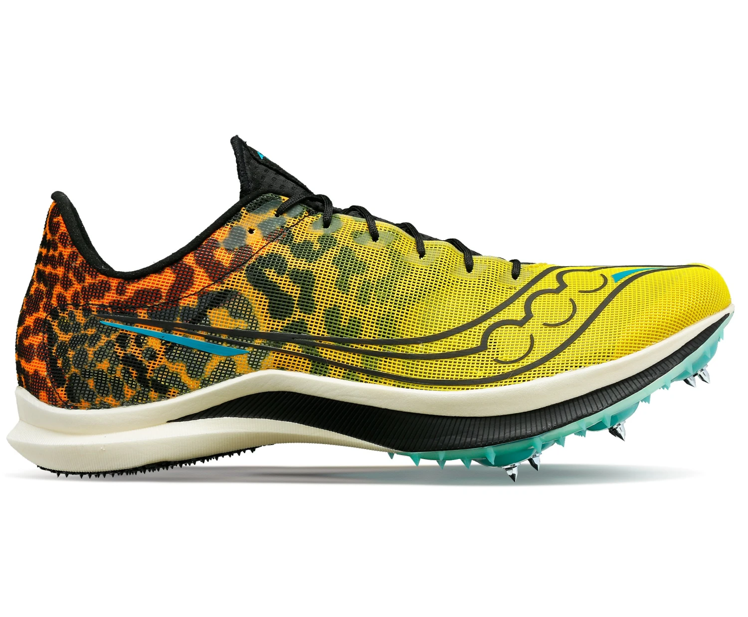 Saucony Men's Endorphin Cheetah (85 - Black/Vizi) 3 Saucony Men's Endorphin Cheetah (85 - Black/Vizi)