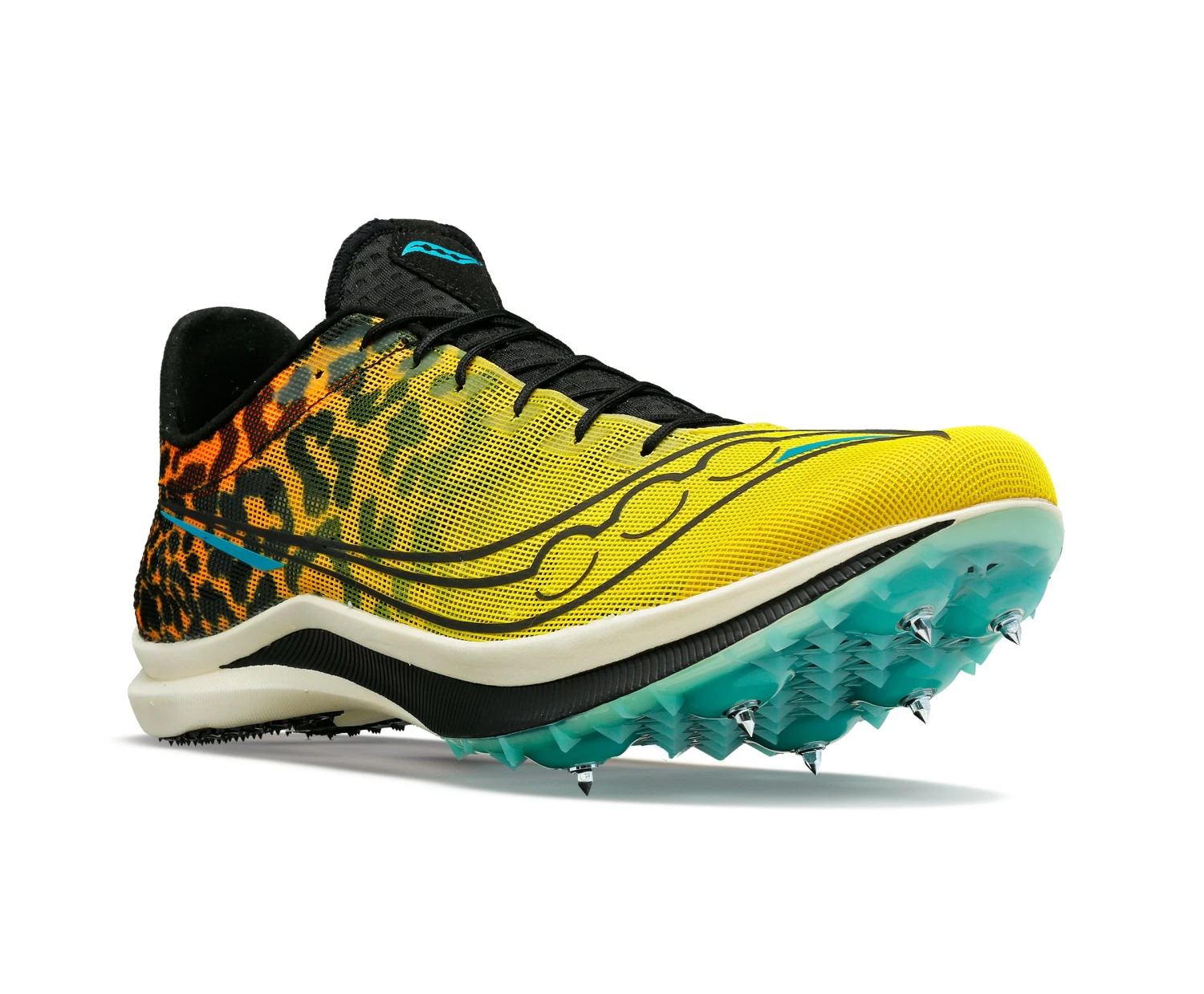 Saucony Men's Endorphin Cheetah (85 - Black/Vizi) 5 Saucony Men's Endorphin Cheetah (85 - Black/Vizi) - Image 3