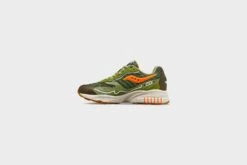 Saucony 3D Grid Hurricane Tortoise (Green/Orange) -Street Sneaker Shop Saucony3DGridHurricanTortoise Green Orange S70682 13