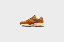 Saucony 3D Grid Hurricane (Brown/Rust) -Street Sneaker Shop Saucony3DGridHurricane Brown Rust S70742 13