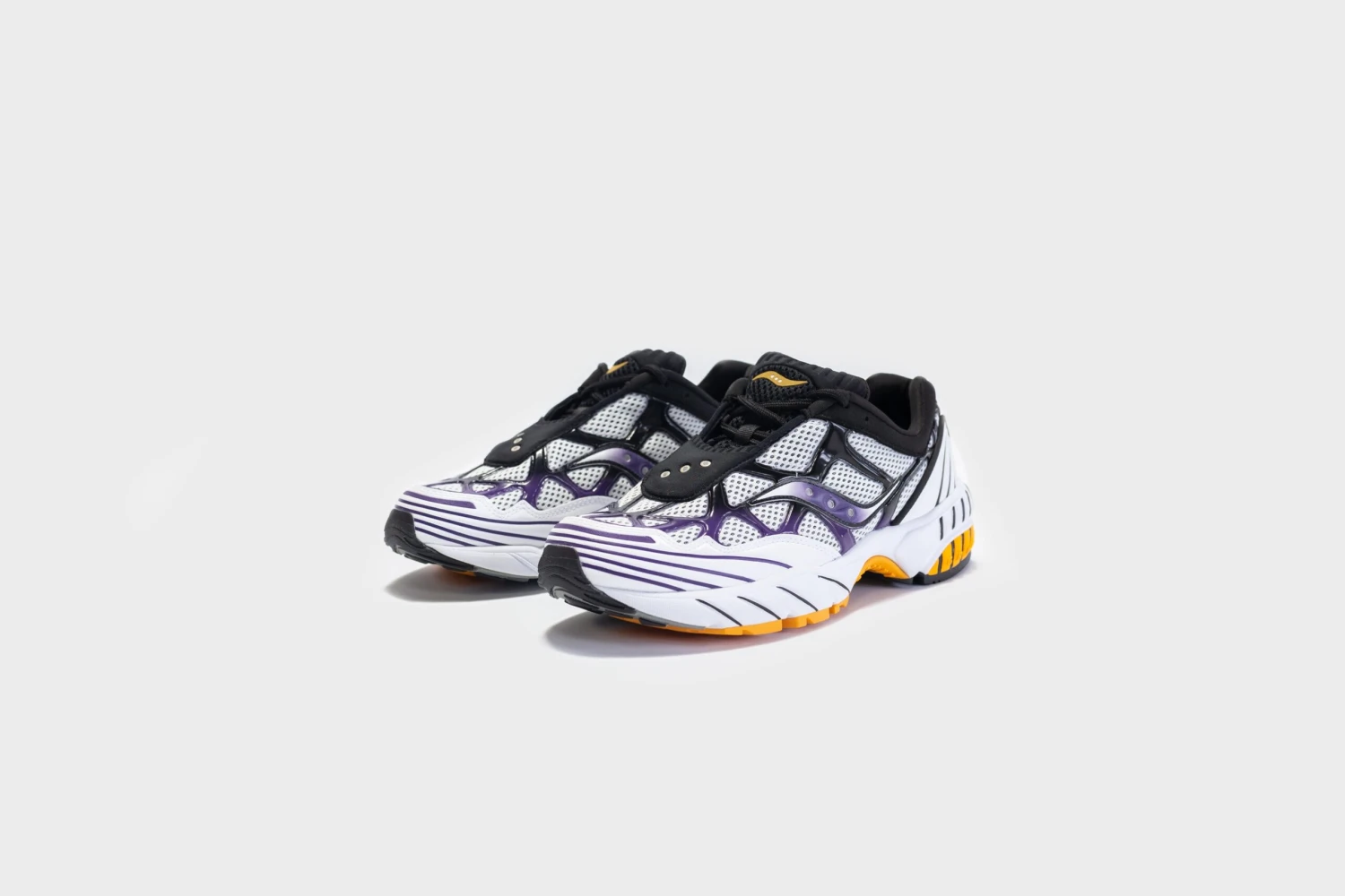 Saucony Grid Web (White/Purple/Yellow) 6 Saucony Grid Web (White/Purple/Yellow) - Image 4
