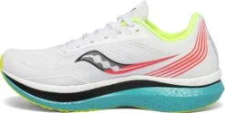 Saucony Women's Endorphin Pro (10 - White Mutant) -Street Sneaker Shop WEndorphinProMedial